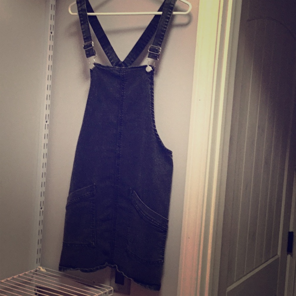 Tinsel Town overall jean dress
